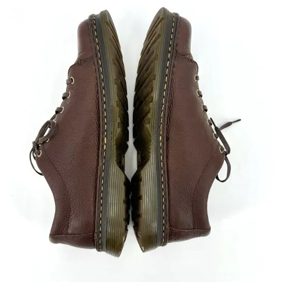 Doc Martens Healy Leather Oxfords Men's Size 14 Chunky Comfortable Round Toe