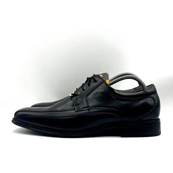Dockers Shoes Men Size 13W Black Oxford Lace-Up Oxford Leather 90-27244