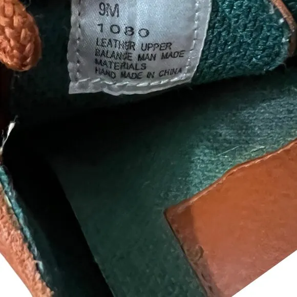 Double H Eque Flex Chestnut Kiltie Equestrian Leather Oxford Shoes Size 9