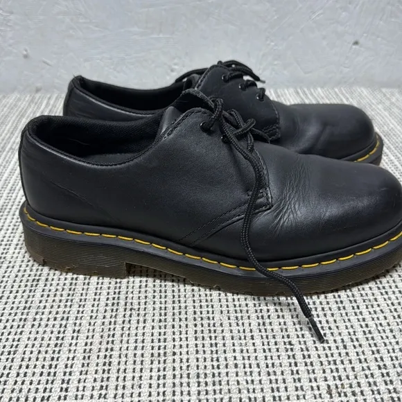 Dr Martens 3-Eye Virginia Leather Oxford Shoes M 8 / L 9