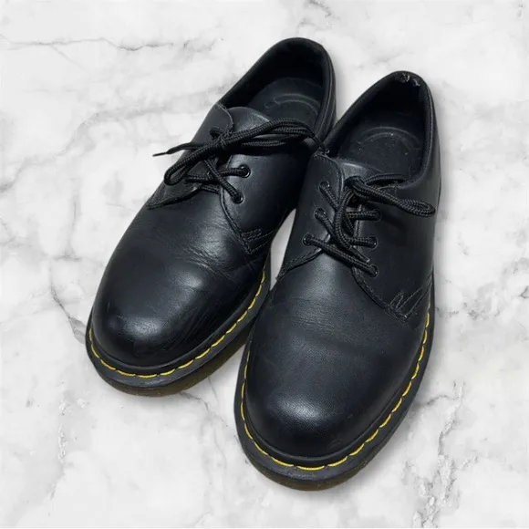 Dr Martens 3-Eye Virginia Leather Oxford Shoes M 8 / L 9