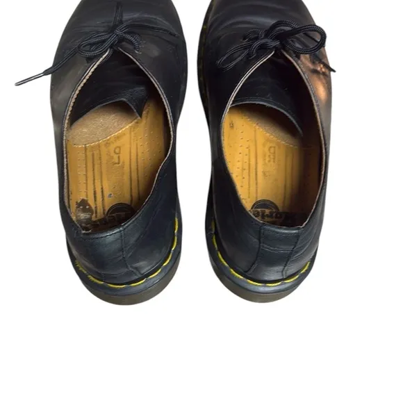 Dr. Martens UNISEX SMOOTH LEATHER OXFORD AW004 M:9 W:10 Extra Loved!!