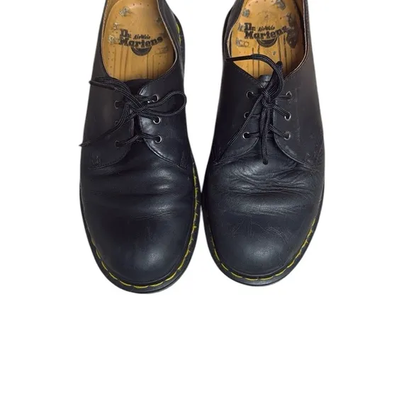 Dr. Martens UNISEX SMOOTH LEATHER OXFORD AW004 M:9 W:10 Extra Loved!!