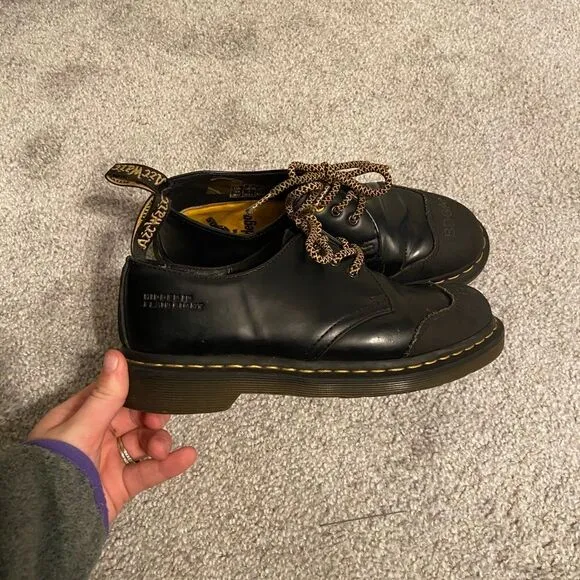 Dr. Martens x Bodega 1461 Leather Cap Toe Oxford Shoes