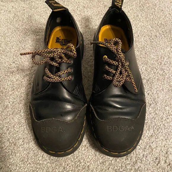 Dr. Martens x Bodega 1461 Leather Cap Toe Oxford Shoes