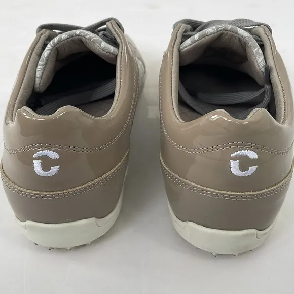 Duca Del Cosma Italian Gold Evolution Caldes Floral Women's Golf Shoes Size 6