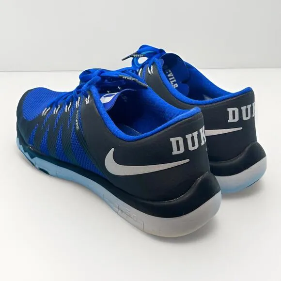 Duke Blue devils Nike Flywire Free Trainer 5.0 Athletic Shoes Men’s Size 11