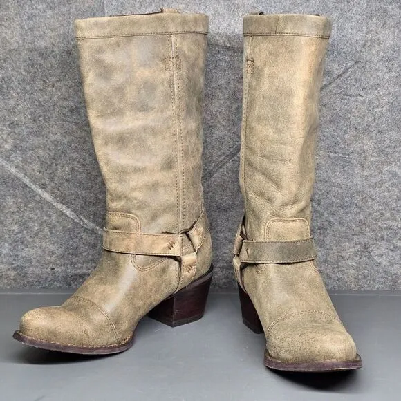 Durango 13&quot; Philly Harness Womens Size 8.5M Boots DK Grey Classic Outdoor RD4517