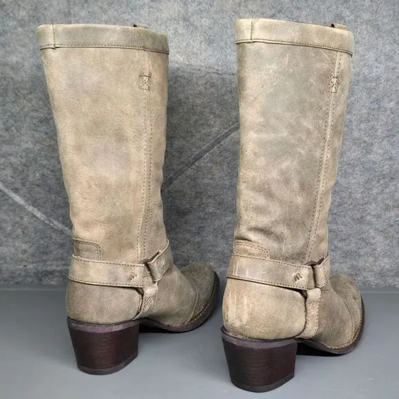 Durango 13&quot; Philly Harness Womens Size 8.5M Boots DK Grey Classic Outdoor RD4517