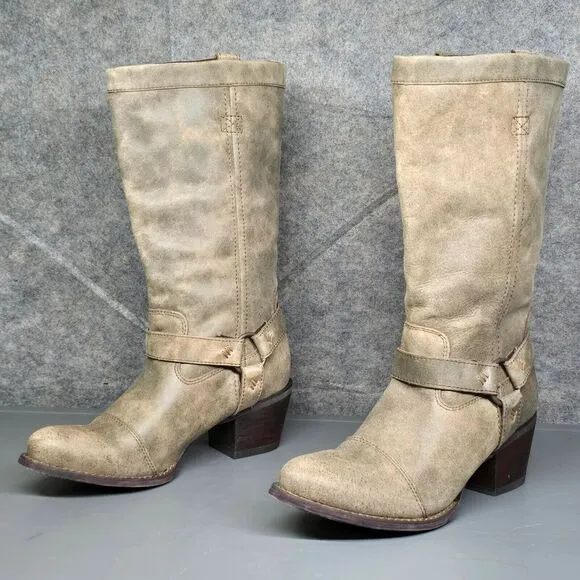 Durango 13&quot; Philly Harness Womens Size 8.5M Boots DK Grey Classic Outdoor RD4517