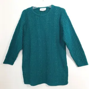 DVF Diane Von Furstenberg vintage emerald sweater