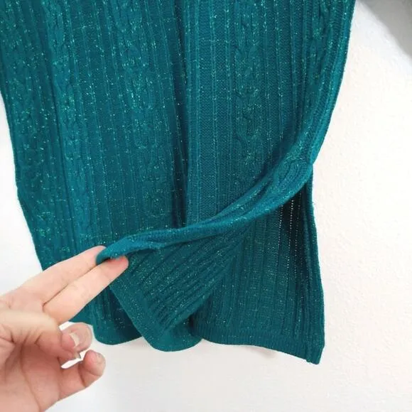 DVF Diane Von Furstenberg vintage emerald sweater