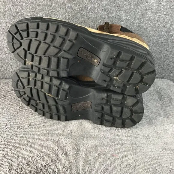 Earth Shoes Brown Suede Hiking Mountain Boot Size 11 EUC