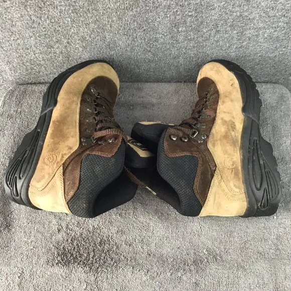 Earth Shoes Brown Suede Hiking Mountain Boot Size 11 EUC