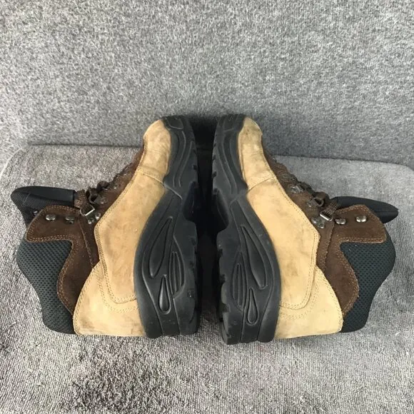 Earth Shoes Brown Suede Hiking Mountain Boot Size 11 EUC