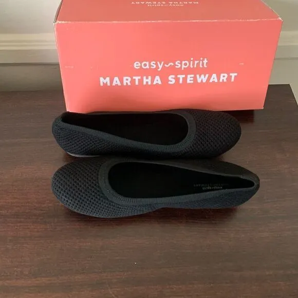 Easy spirit Martha steward Greta breathable  cushioned footbed ballet flat size9