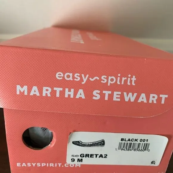 Easy spirit Martha steward Greta breathable  cushioned footbed ballet flat size9