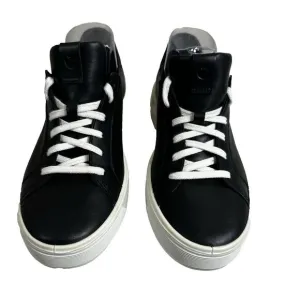 Ecco Danish Design Men's Shoes Black Leather Casual Lace‎ Up Sneakers Size 39