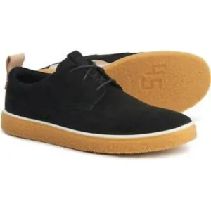 Ecco Navy Suede Crepetray Casual Oxford Sz 10 NO LACES