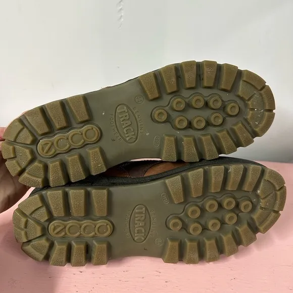 Ecco Track 25 Gore-Tex Mens 44 (10-10.5US) Shoes Brown Leather Waterproof Hiking