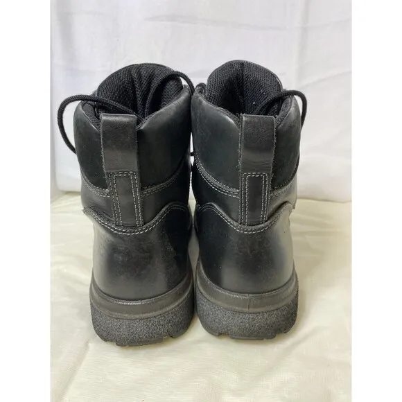 Ecco Tredtray High Cut Boots Cow Leather Combat Boots Black Men’s Size 44