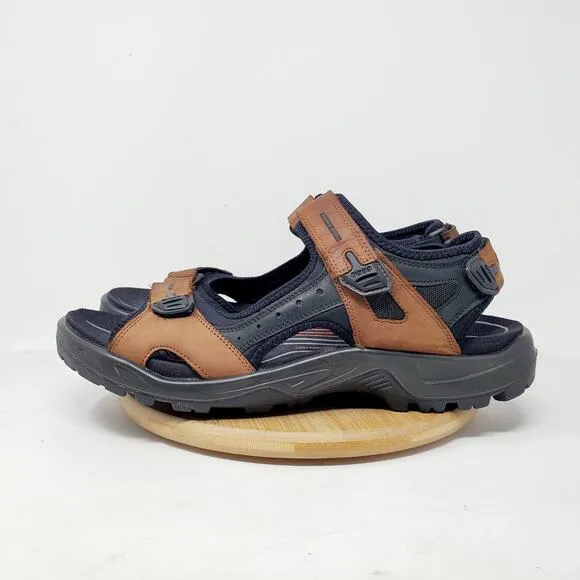 Ecco Yucatan Sandals Mens 46 Sport Straps Shoes Walking Hiking Casual Outdoor