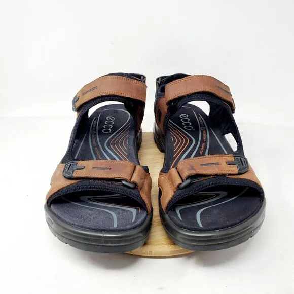 Ecco Yucatan Sandals Mens 46 Sport Straps Shoes Walking Hiking Casual Outdoor