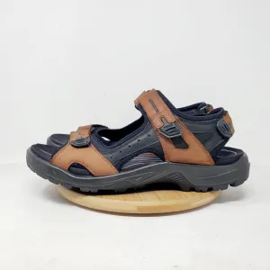 Ecco Yucatan Sandals Mens 46 Sport Straps Shoes Walking Hiking Casual Outdoor