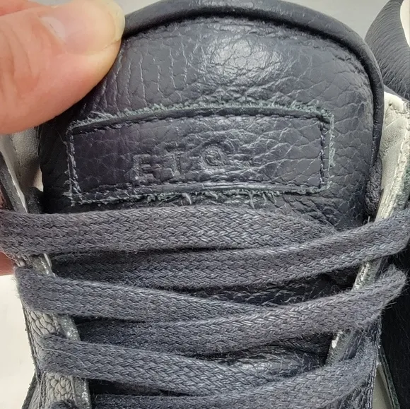 ETQ Amsterdam | Mid Top 1 navy blue leather  sneakers | MENS 11.5