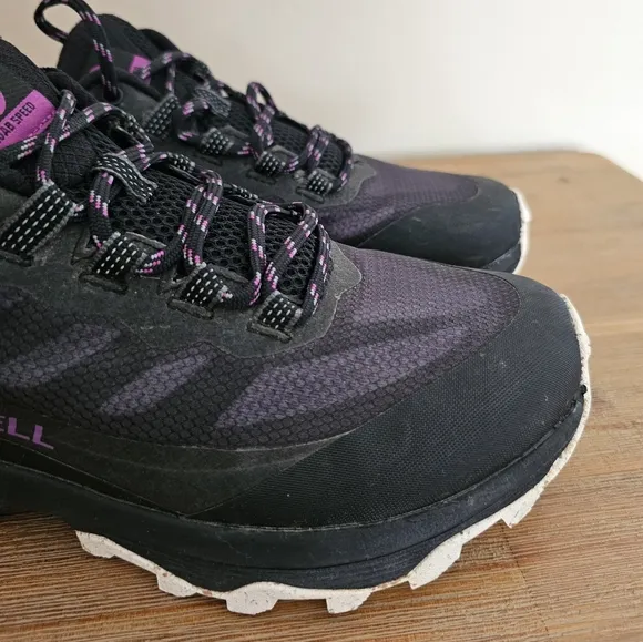 EUC MERRELL Moab Speed Floatpro Womens Trail Running Shoe, Sneakers