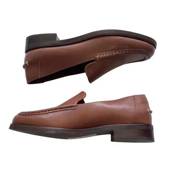 Everlane The Modern Loafer in Leather Rum Brown Women's Size 7 New without Box!