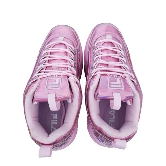 FILA Disruptor II Wedge Festival Pink 2024SS Women's Shoes Sneakers oki③ Size 7