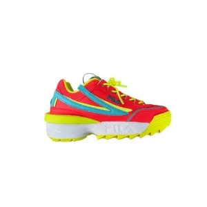 Fila Womens Multicolor Disruptor 2 EXP Mixed Media Sneaker Shoes Size 9.5
