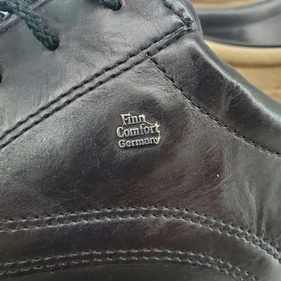 Finn Comfort Shoes Men 9 EE Germany Budapest Wingtip Comfortable Leather