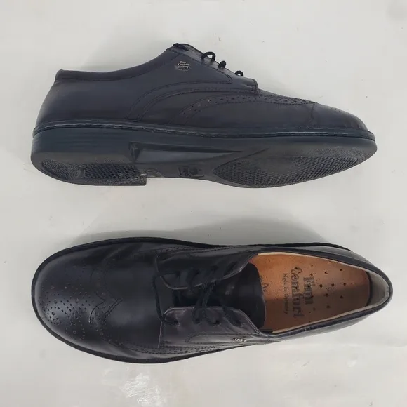 Finn Comfort Shoes Men 9 EE Germany Budapest Wingtip Comfortable Leather