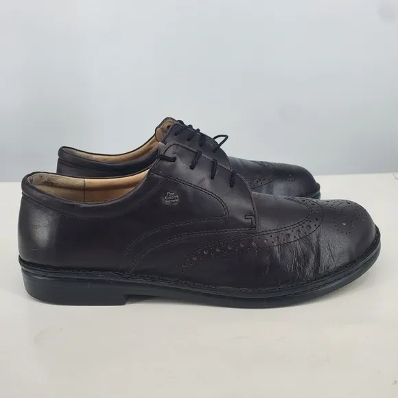 Finn Comfort Shoes Men 9 EE Germany Budapest Wingtip Comfortable Leather