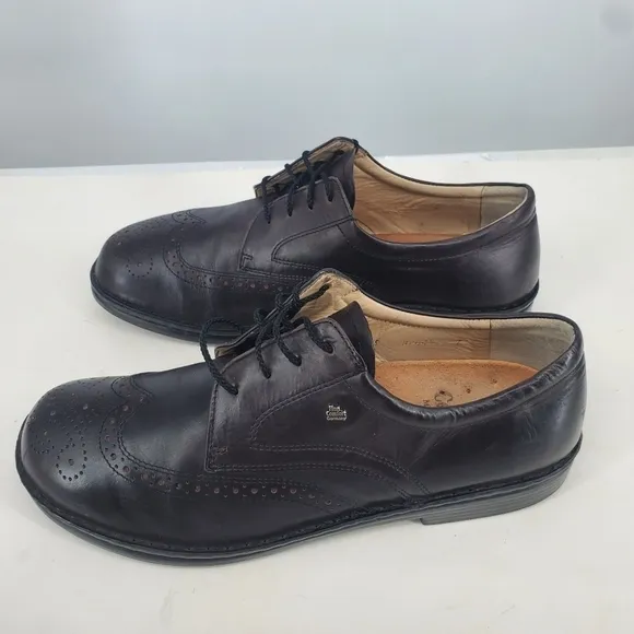 Finn Comfort Shoes Men 9 EE Germany Budapest Wingtip Comfortable Leather