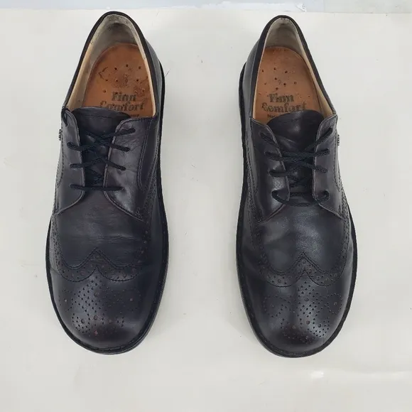 Finn Comfort Shoes Men 9 EE Germany Budapest Wingtip Comfortable Leather