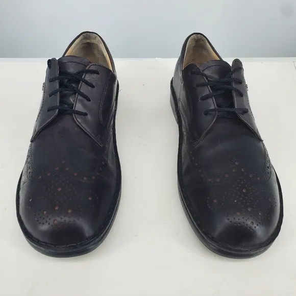 Finn Comfort Shoes Men 9 EE Germany Budapest Wingtip Comfortable Leather