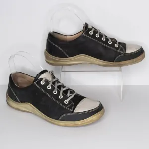 Finn Comfort Women's Sneakers Soho-S Nubuck Minimalist Streetwear Size 38 7.5 AS