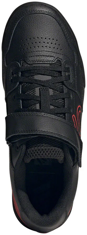 Five Ten Hellcat Mountain Clipless Shoes - Men's, Core Black/Red/FTWR White, 11.5