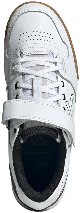 Five Ten Hellcat Mountain Clipless Shoes - Mens FTWR White/Core Black/Red 4