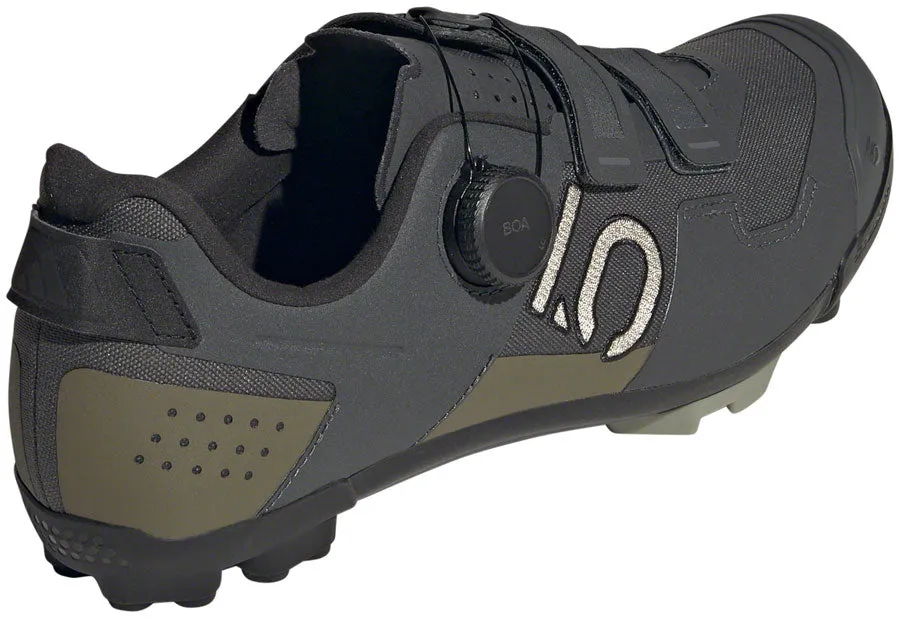 Five Ten Kestrel BOA Mountain Clipless Shoes - Men's, Gray Six/Silver Pebble/Olive Strata, 11