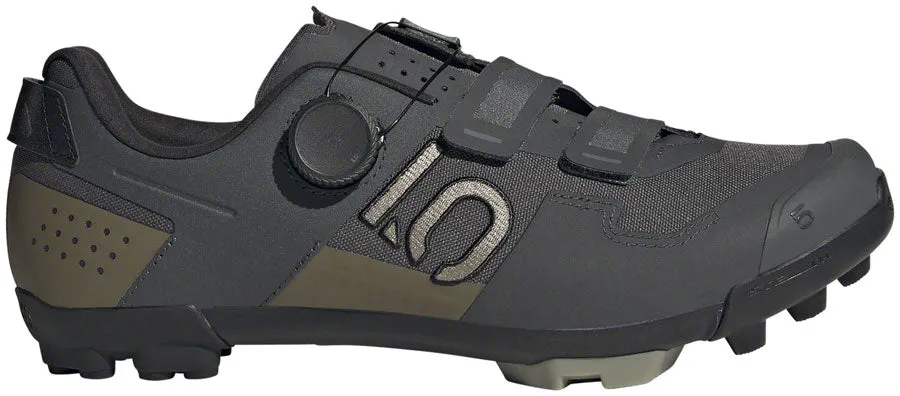 Five Ten Kestrel BOA Mountain Clipless Shoes - Men's, Gray Six/Silver Pebble/Olive Strata, 11