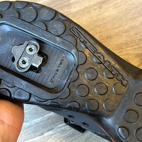 Five‎ Ten Kestrel Lace Mountain Bike Shoes Stealth SPD Clipless Mens 10 UK 9