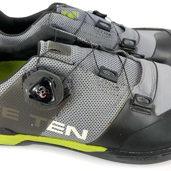 FIVE TEN Kestrel Pro Boa Clipless Mountain Bike Shoe Black Grey Green 8W