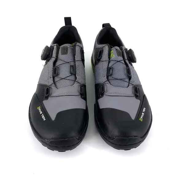 FIVE TEN Kestrel Pro Boa Clipless Mountain Bike Shoe Black Grey Green 8W