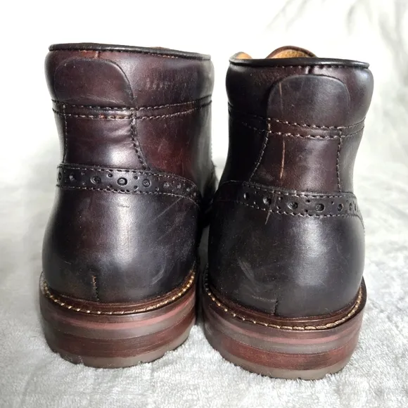 Florsheim Fenway Plain Toe Brown Chukka Boots 11929 Casual Dressy Shoes Sz 11