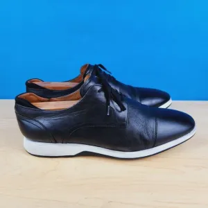 Florsheim Transit Mens‎ Size 12 M Black Cap Toe Oxford Casual Shoes 15189-111
