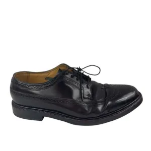 Florshiem Imperial Wingtip Dress Shoes Size 10.5 3E Extra Wide Dark Brown Preppy